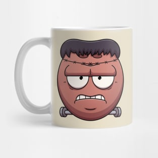 Coconut Frankenstein Monster Face Mug